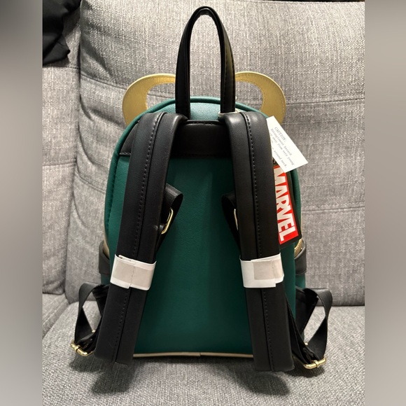 Marvel Loungefly Loki Mini Backpack - Picture 2 of 3